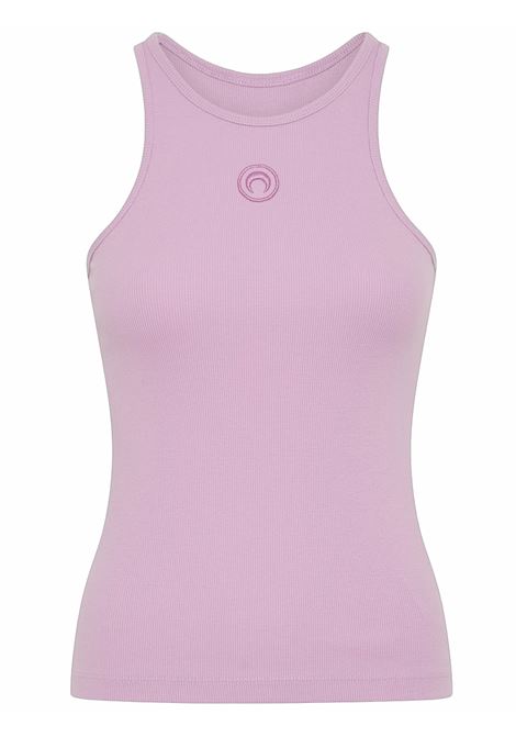 moon logo tank top woman lillac MARINE SERRE | WTT014A CJER0011PK35